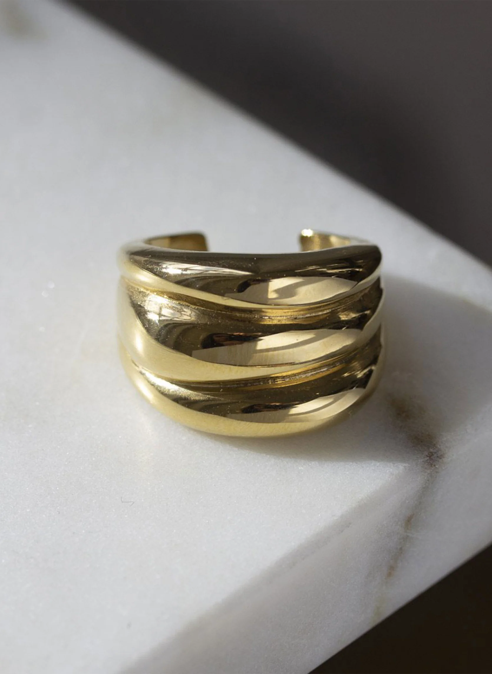 Bague large Amorpha - Image 3