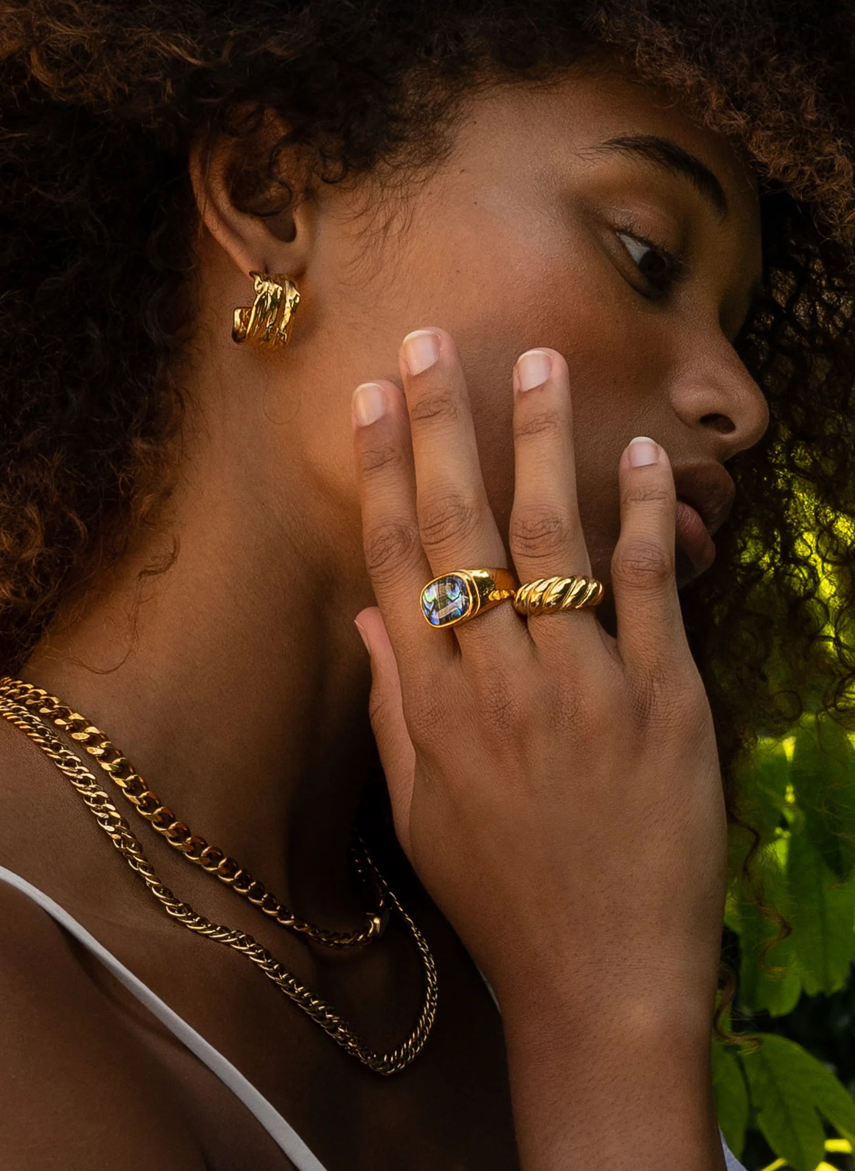 Bague large Aquarius - Image 3