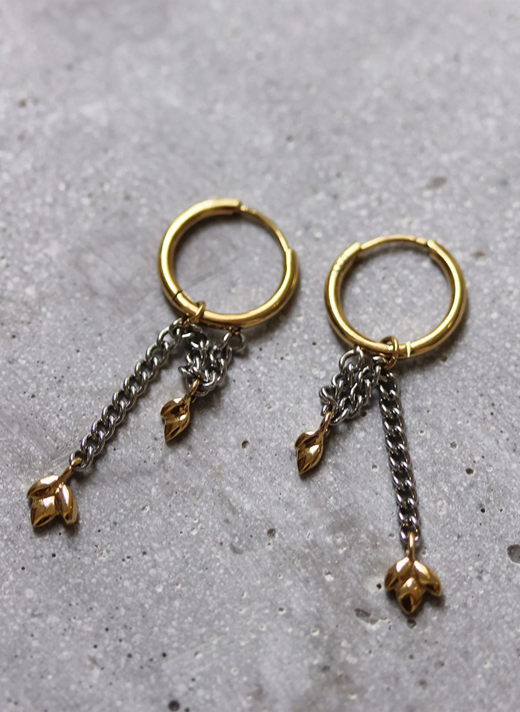 Boucles d'oreilles pendantes Astrée - Image 4