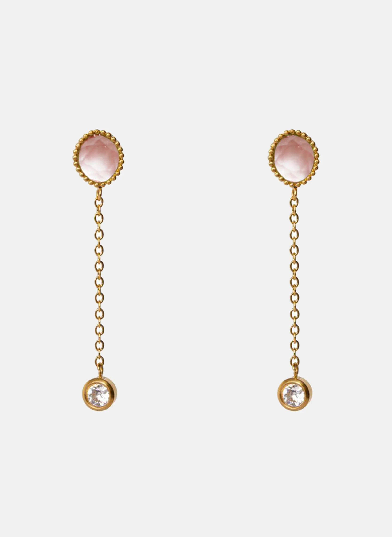 Boucles d'oreilles pendantes Clio - Image 4