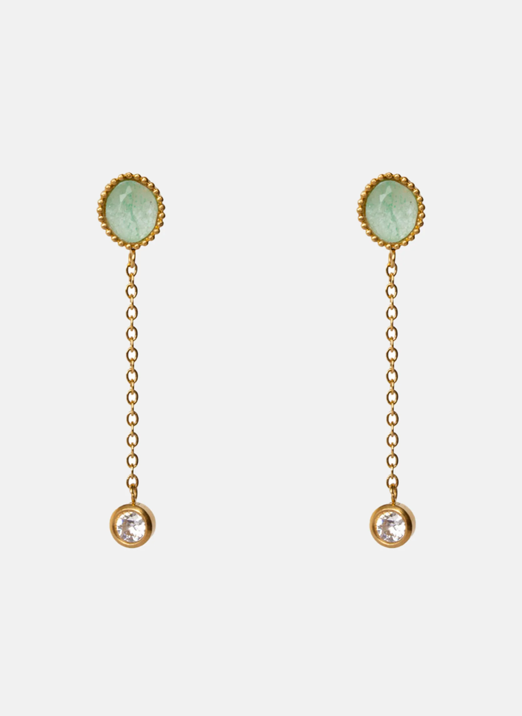 Boucles d'oreilles pendantes Clio - Image 5