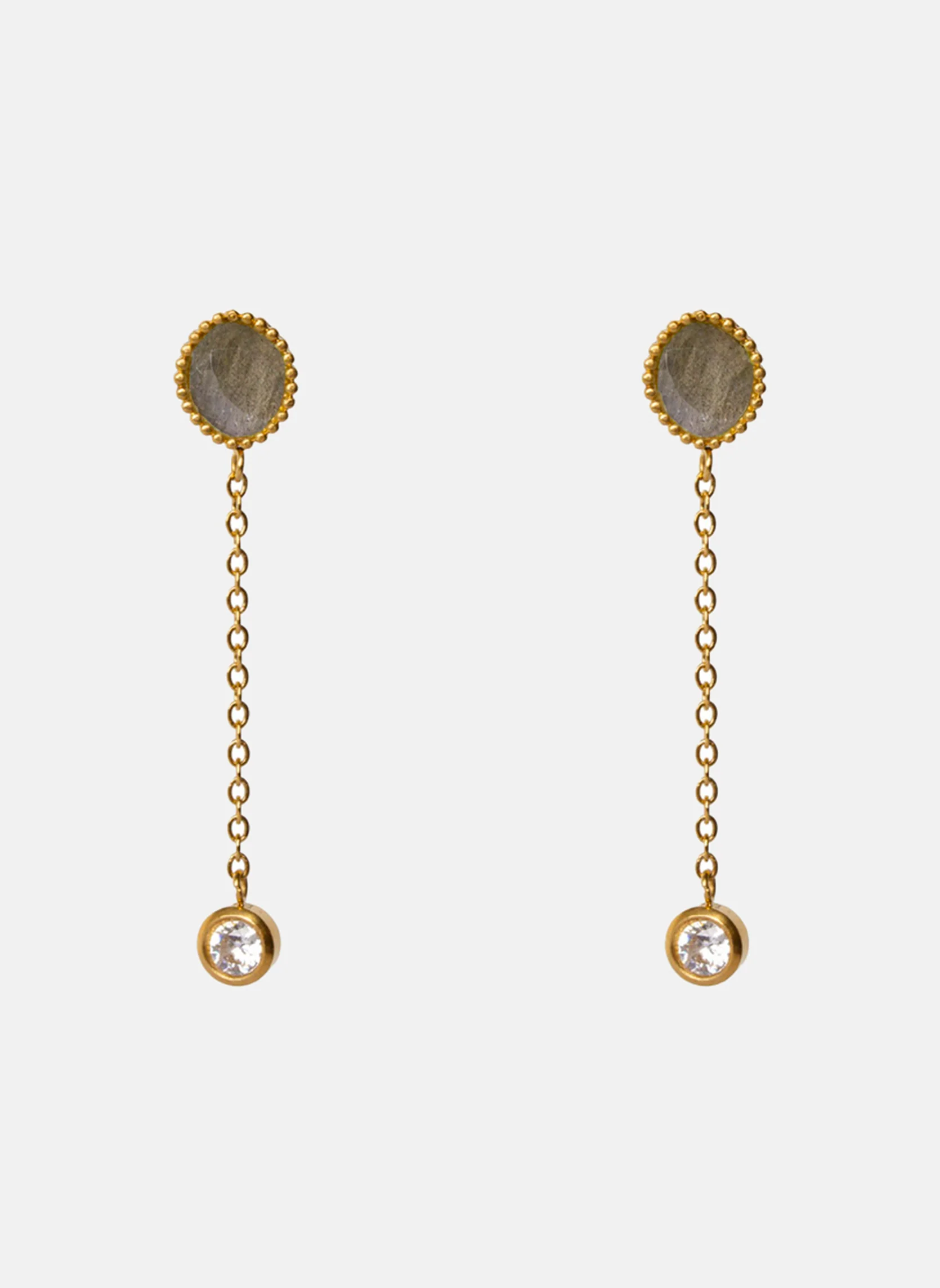 Boucles d'oreilles pendantes Clio - Image 6