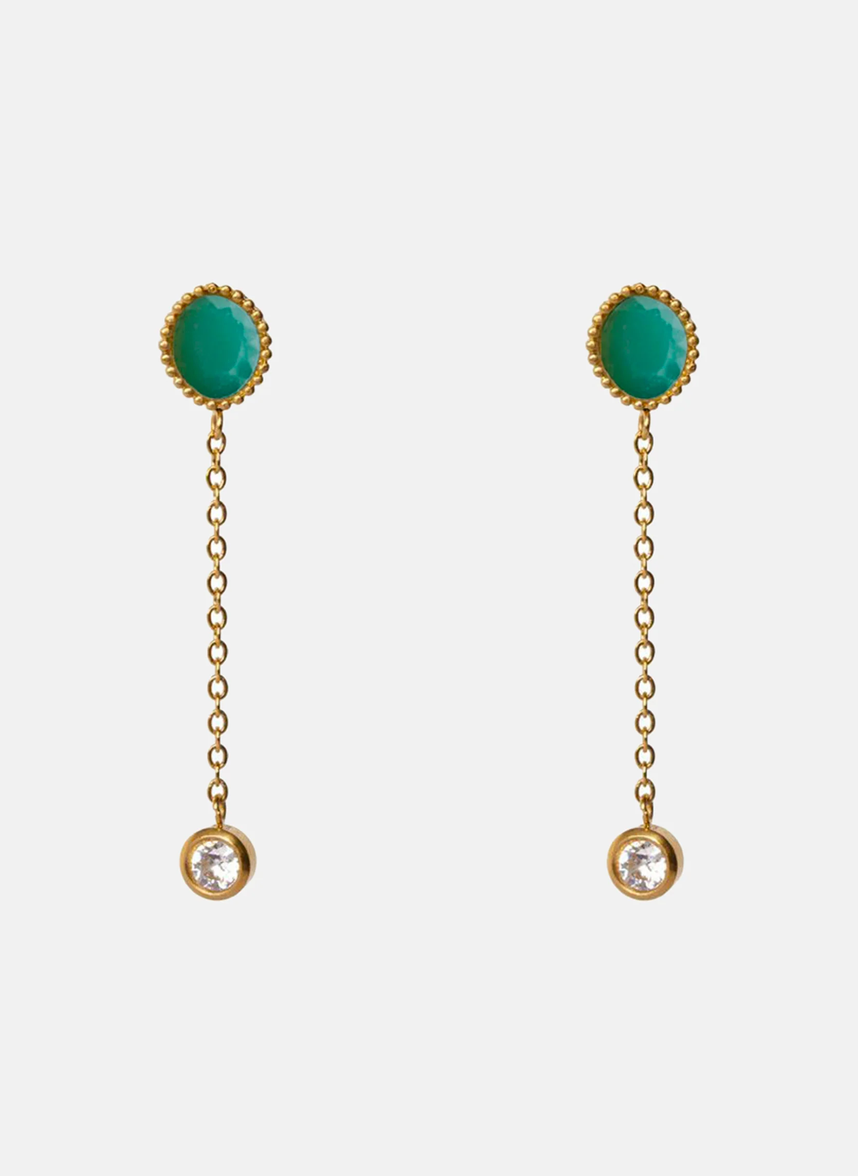 Boucles d'oreilles pendantes Clio - Image 7