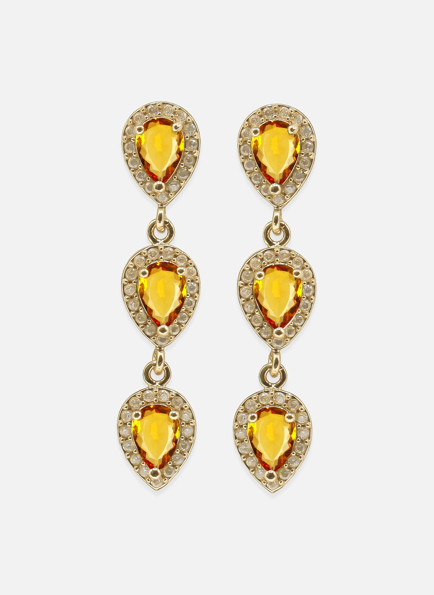 Boucles d'oreilles pendantes Magdalena - Image 4