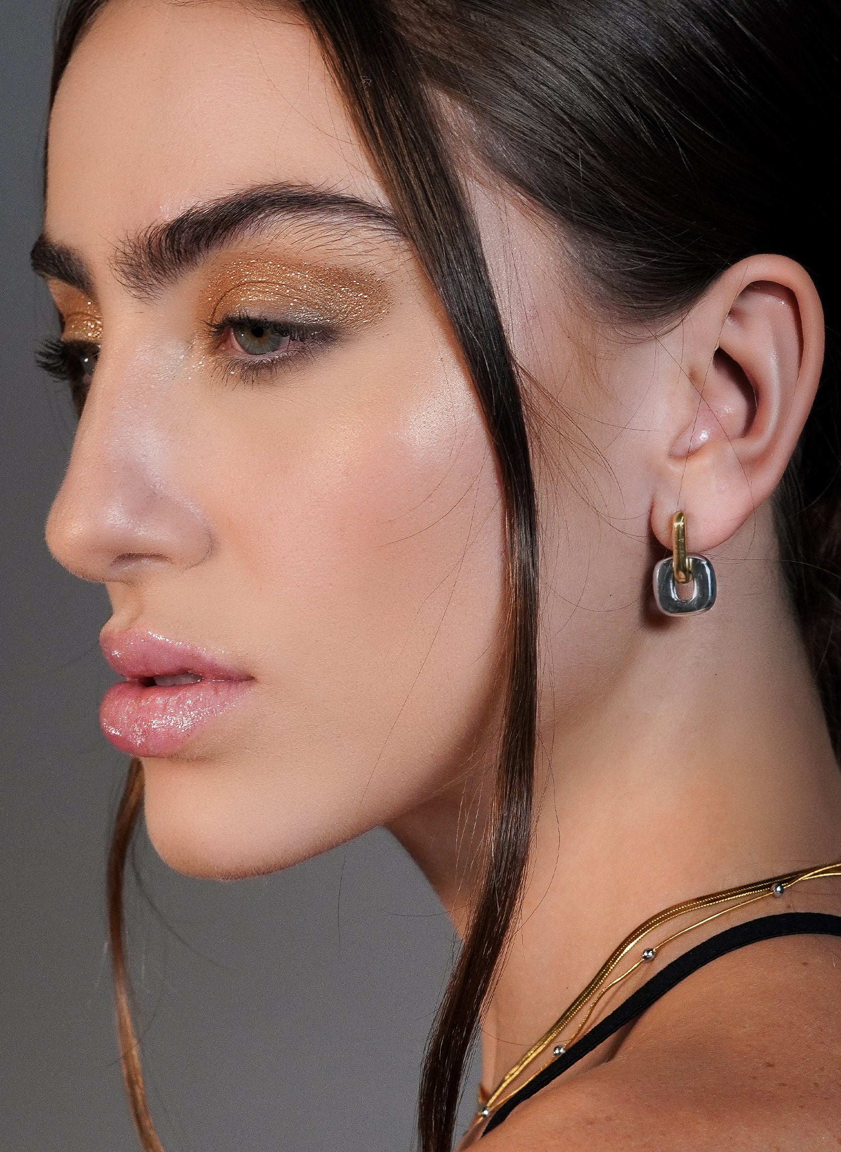 Boucles d'oreilles pendantes Peggy - Image 3